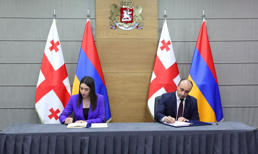 გეკა გელაძემ სომხეთის რესპუბლიკის შს მინისტრთან შეხვედრა გამართა