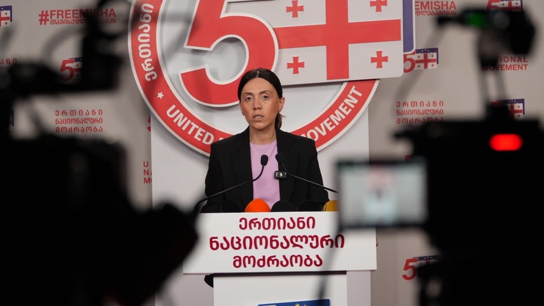 ანა წითლიძე - ძალიან მკაფიოდ ითქვა კიდევ ერთხელ, რომ ჩვენი საერთაშორისო პარტნიორებისთვის მიუღებელია ის კურსი, რა კურსიც აირჩია ე.წ. ხელისუფლებამ