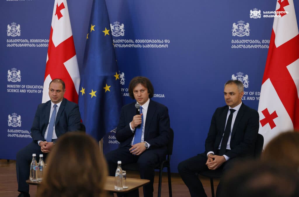 Calling Mikanadze “an exceptionally conscientious person,” Kobakhidze praised his combination of academic, managerial, and political experience