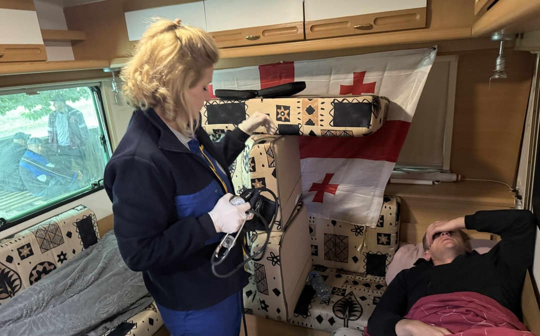 Chiatura miners mark 127 days of protest, hunger strike continues over detained colleagues