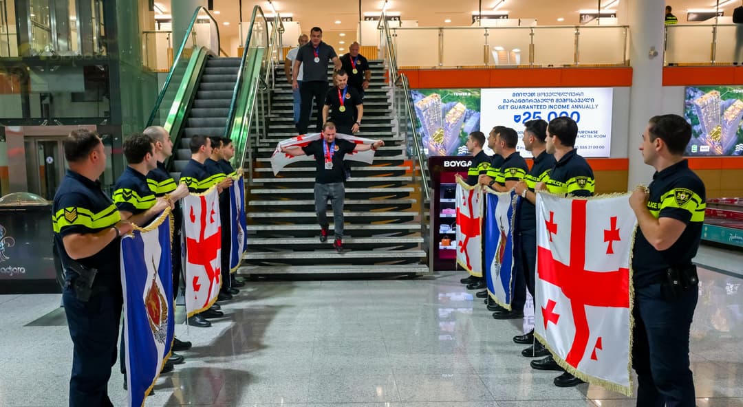 Georgian Interior Ministry officers win six medals at World Police and Fire Games 2025 in US