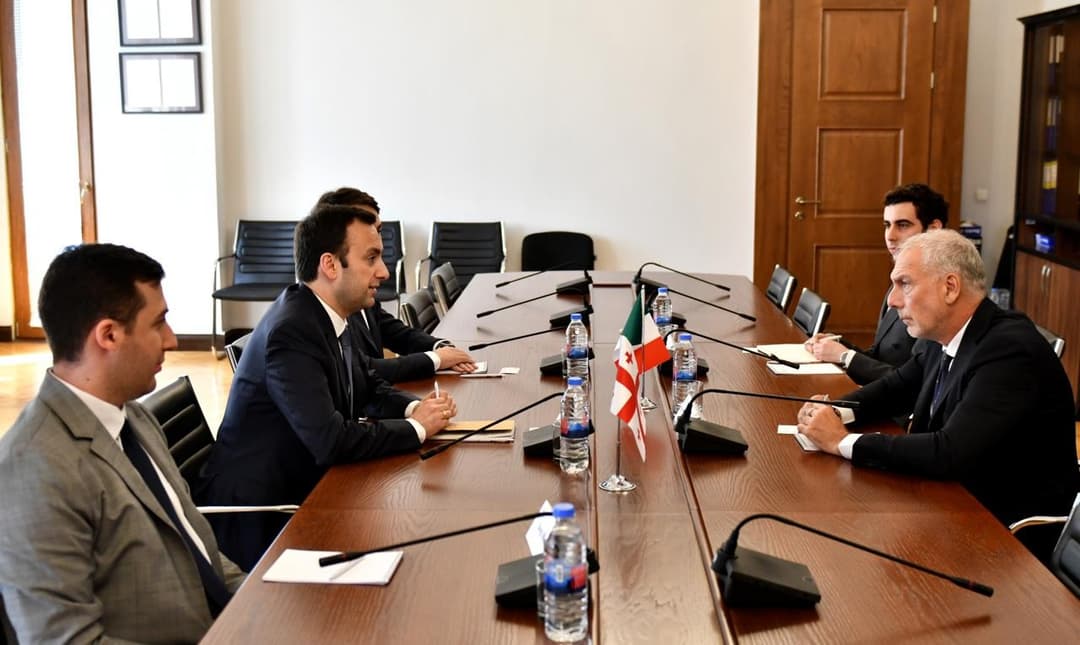 Senior ruling party MP meets Italian Ambassador to discuss EU integration, bilateral ties