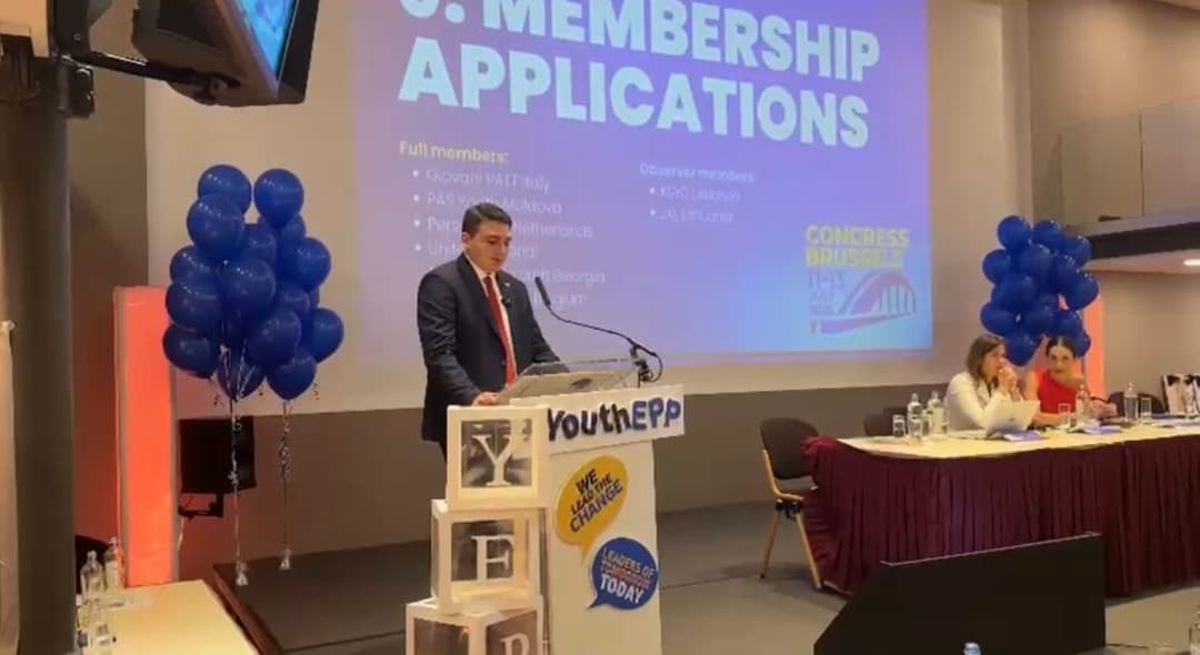 ლევან სანიკიძე - “ნაციონალური მოძრაობა” გახდა პირველი ქართული პარტია, რომელმაც ევროპის ყველაზე დიდ ახალგაზრდულ ორგანიზაციაში სრულფასოვანი წევრობა მოიპოვა