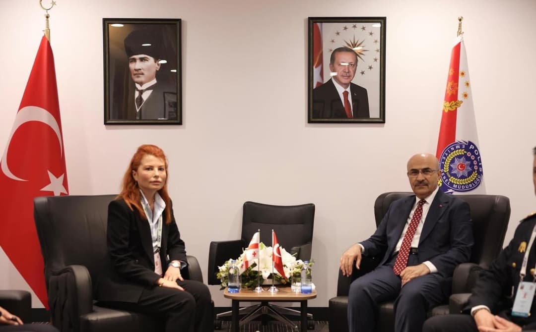 შს მინისტრის მოადგილემ თურქეთის ეროვნული პოლიციის უფროსთან შეხვედრა გამართა