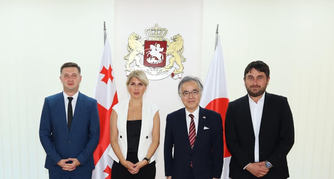 ონის მერი იაპონიის ელჩს შეხვდა