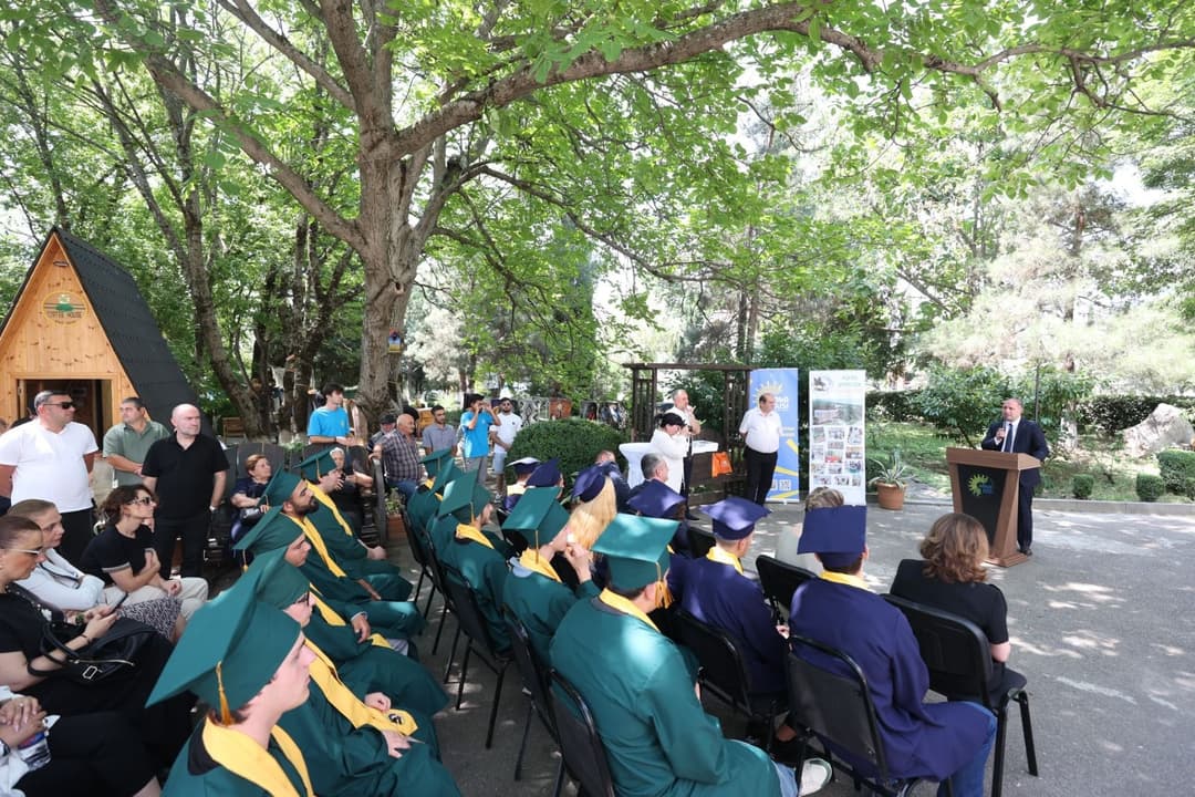 კახეთში ინტეგრირებული პროფესიული საგანმანათლებლო პროგრამების კურსდამთავრებულთა დაჯილდოება გაიმართა