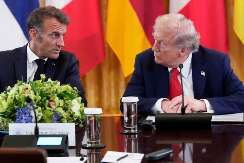 მაკრონი - ალბათ, გვჭირდება ოთხმხრივი შეხვედრა, რადგან როდესაც ვლაპარაკობთ უსაფრთხოების გარანტიებზე, ვლაპარაკობთ მთელი ევროპის კონტინენტის უსაფრთხოებაზე