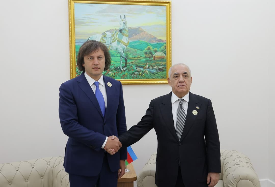 ირაკლი კობახიძე აზერბაიჯანის პრემიერ-მინისტრს შეხვდა