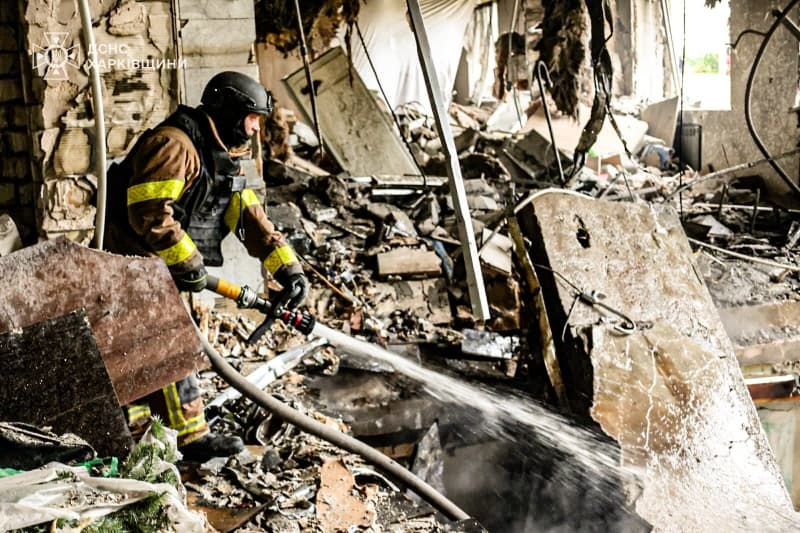 რუსეთის დარტყმა ხარკოვზე - დაშავებულთა რიცხვი გაიზარდა, ქალაქში გლოვის დღეა გამოცხადებული