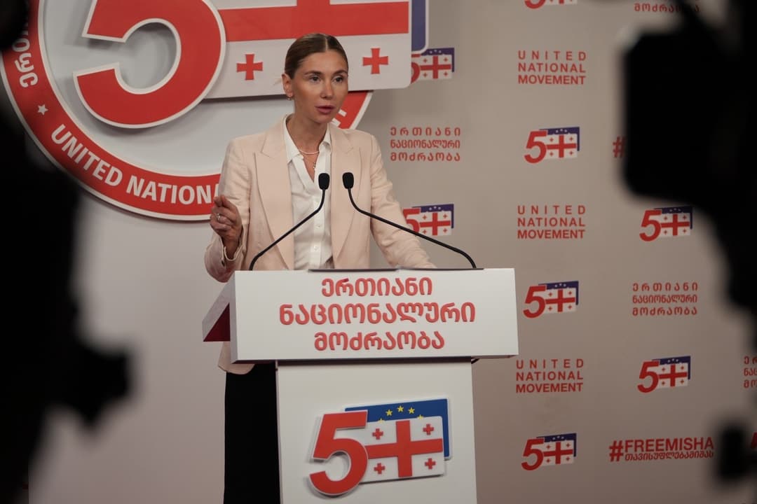 თინა ბოკუჩავა - სამშვიდობო პროცესში მშვიდობის გარანტი არის დასავლეთი, ევროკავშირი, აშშ, მაგრამ ივანიშვილი მხარს უჭერს რუსეთს