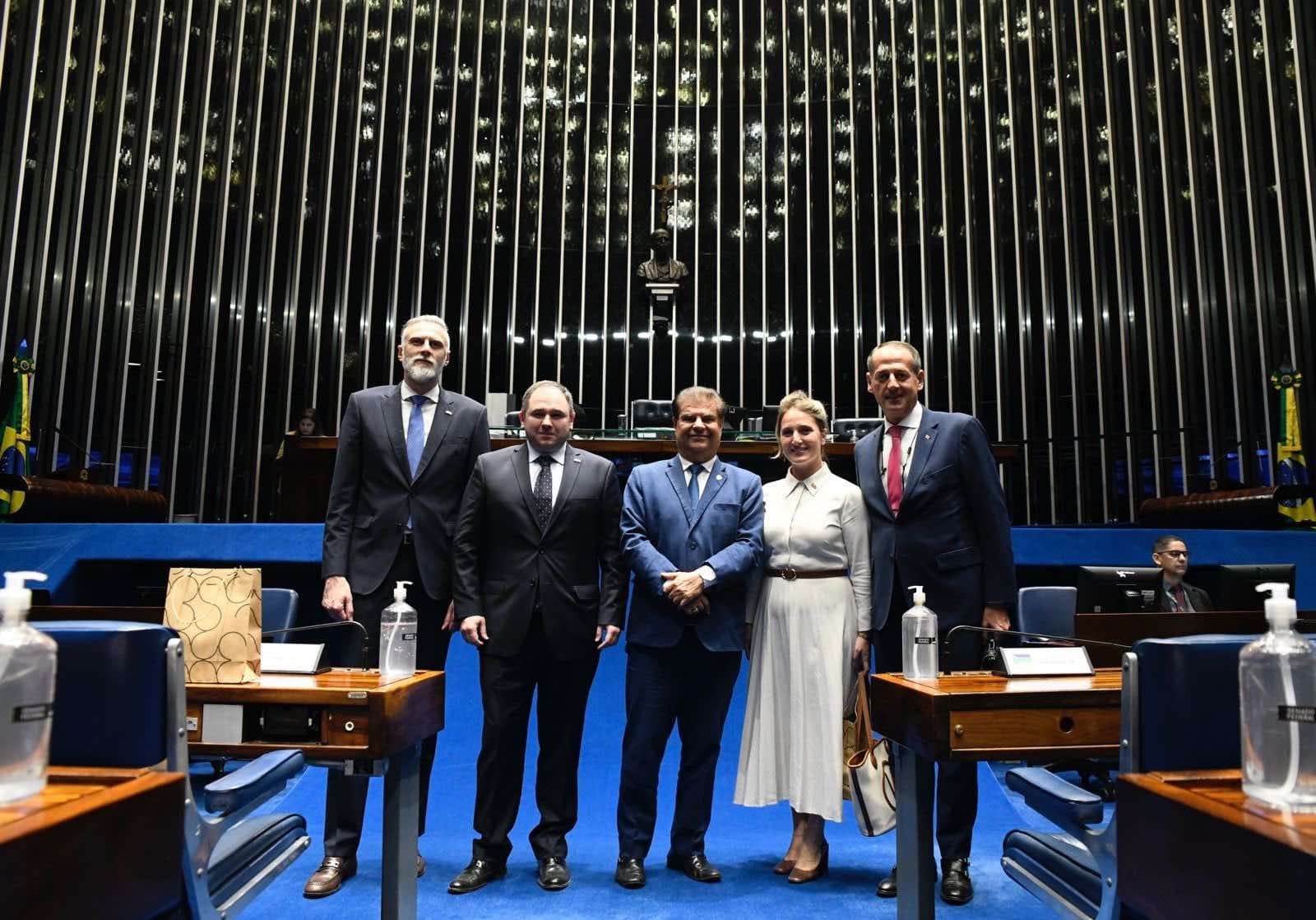 The delegation is led by Nikoloz Samkharadze, chair of the Foreign Relations Committee