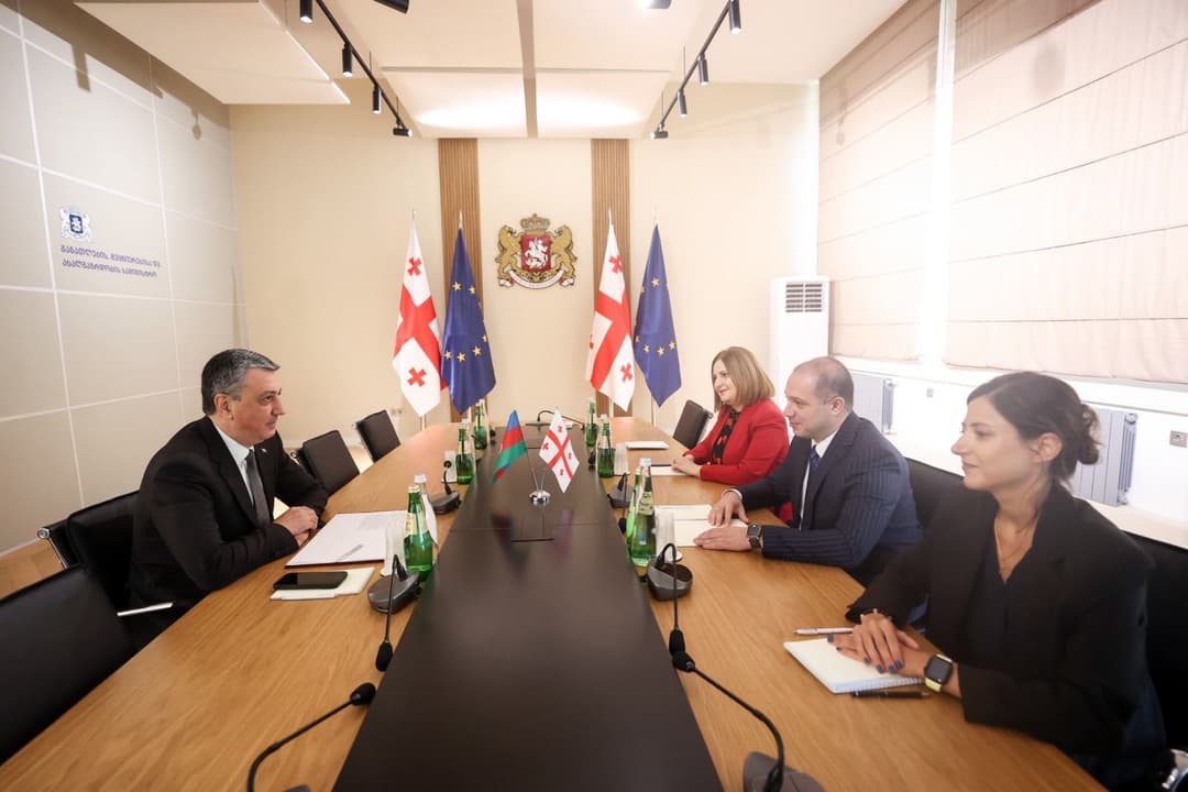 გივი მიქანაძემ აზერბაიჯანის რესპუბლიკის ელჩს უმასპინძლა