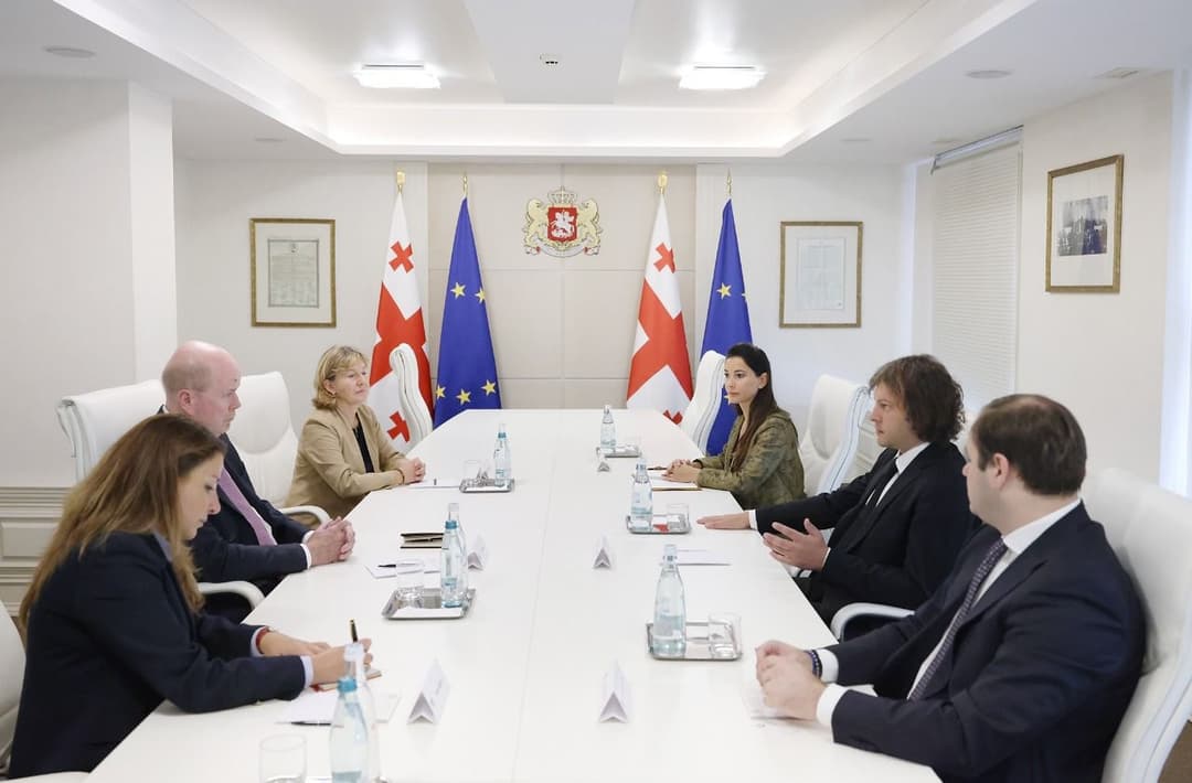 ირაკლი კობახიძე BP-ის რეგიონულ პრეზიდენტს შეხვდა