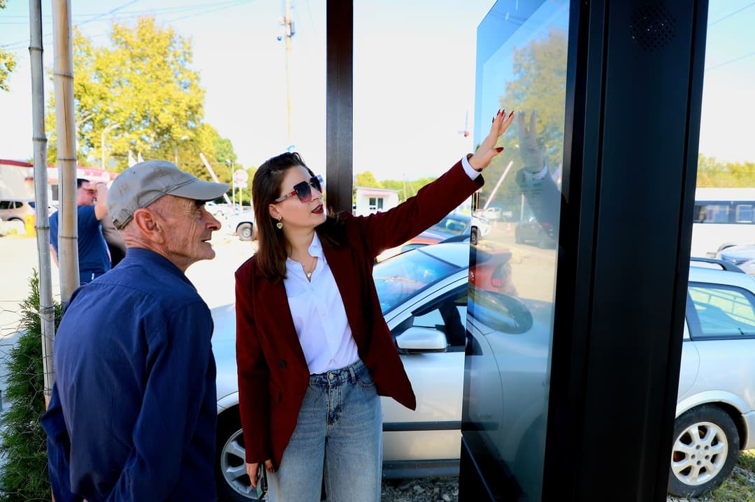 ენგურის ე.წ. გამშვები პუნქტის მიმდებარედ საინფორმაციო სივრცე გაიხსნა