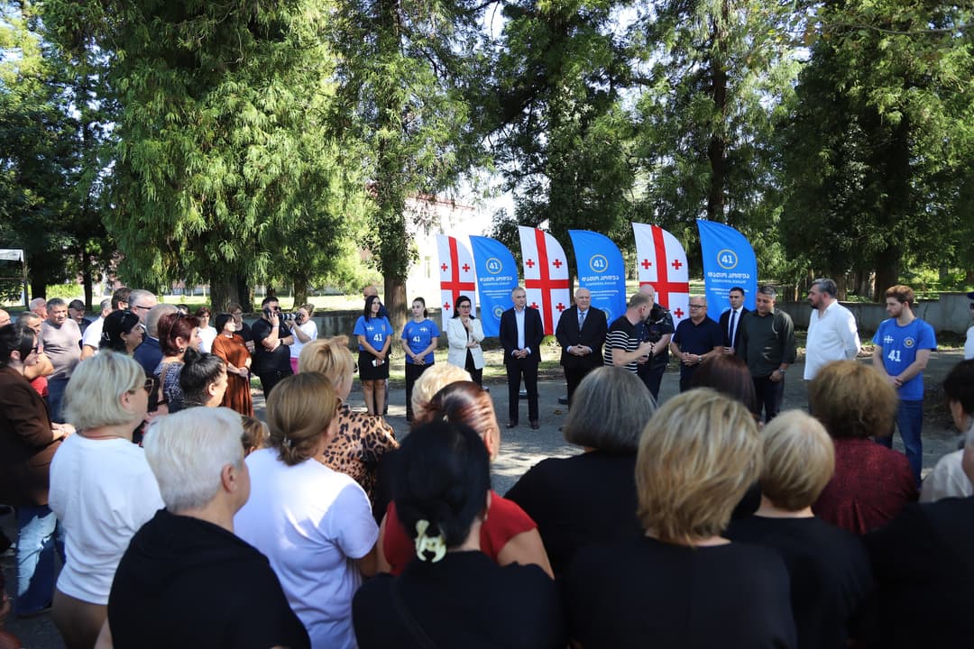 დათო კოდუამ შეხვედრები კორცხელში, ჭკადუაშშა და რუხში გამართა