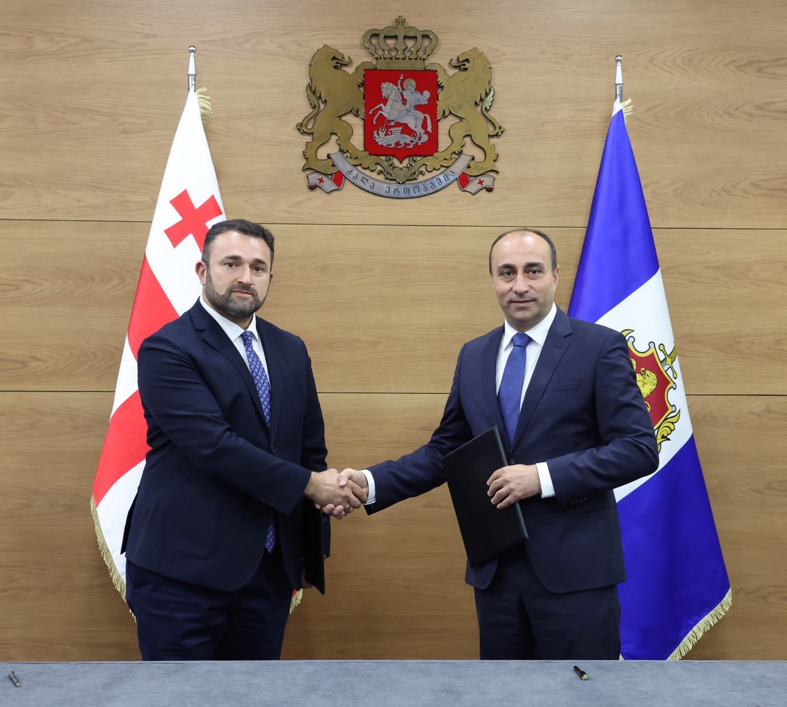 Under the memorandum, the two sides will exchange necessary information and provide consultations within their areas of competence in line with Georgian law