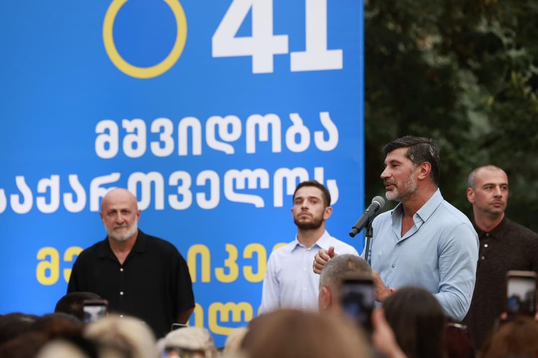 Incumbent Tbilisi Mayor Kaladze: ‘this country belongs to every citizen of Georgia, no one will be allowed to rule or enslave us’