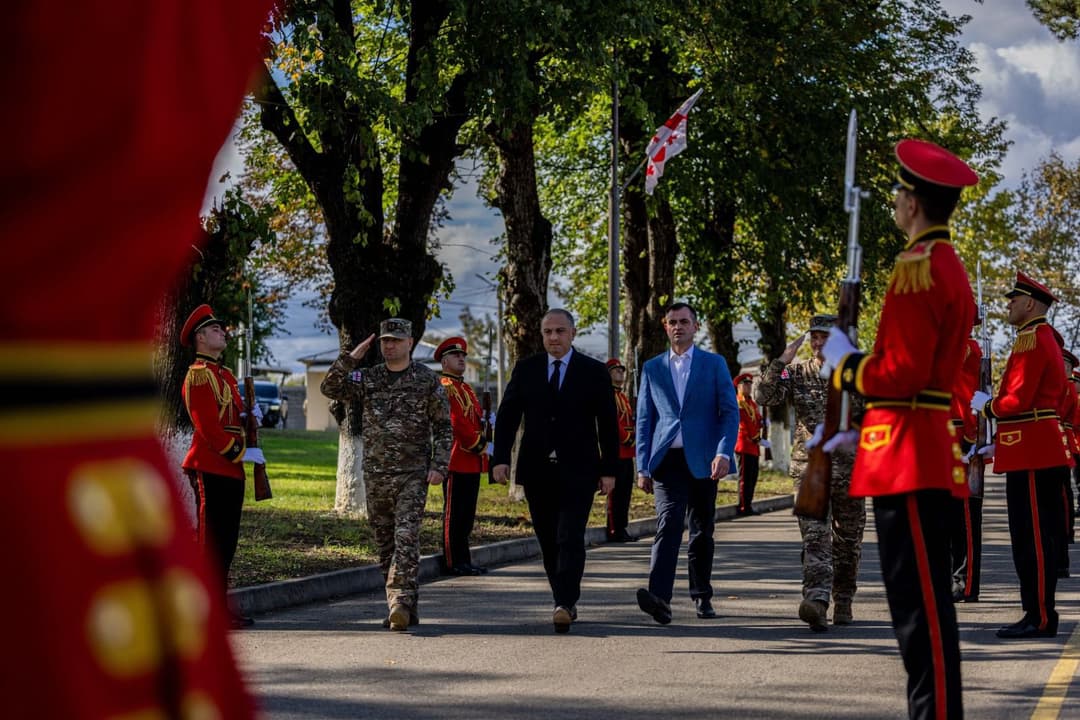 ირაკლი ჩიქოვანი ტერიტორიული თავდაცვის ბრიგადების დაარსების დღისადმი მიძღვნილ ღონისძიებას დაესწრო