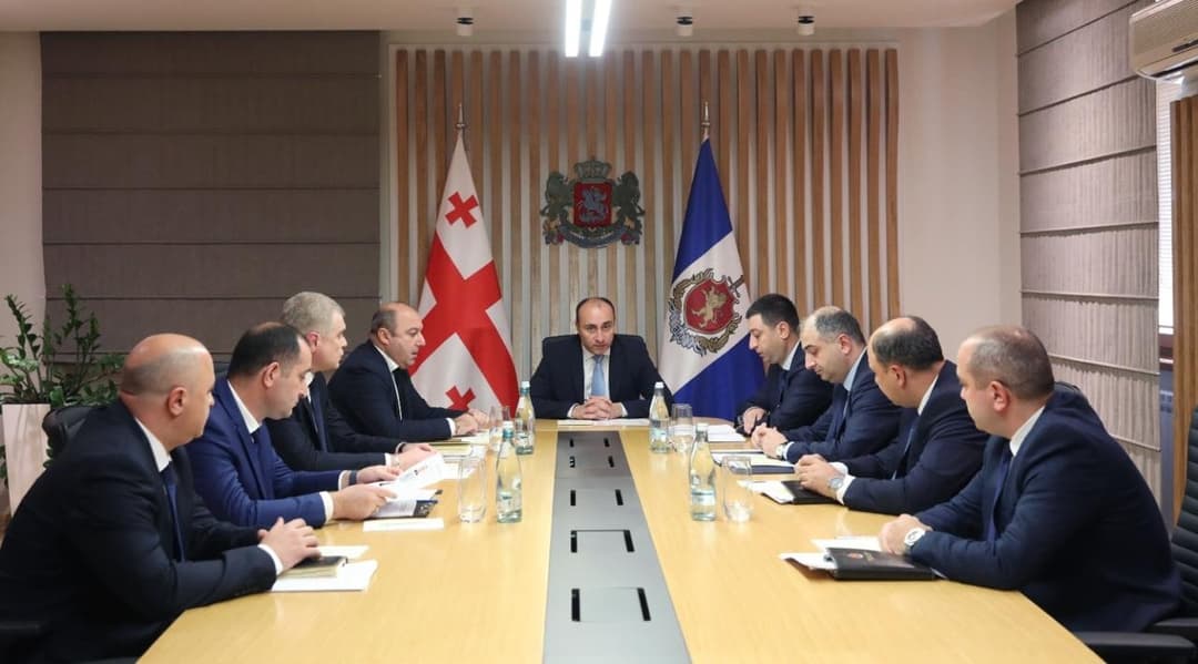გეკა გელაძემ ცენტრალური კრიმინალური პოლიციის დეპარტამენტის ხელმძღვანელ პირებთან სამუშაო შეხვედრა გამართა