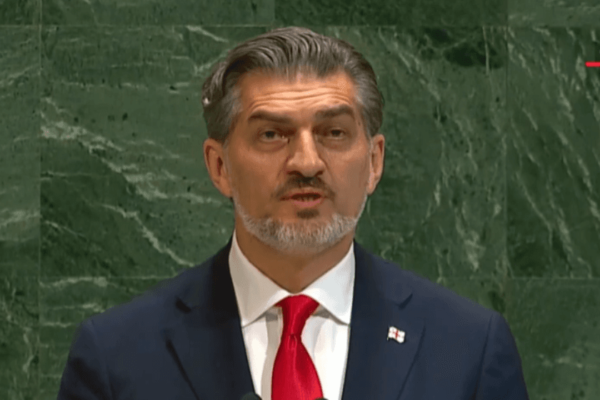 President Kavelashvili addresses UN General Assembly, highlights Georgia’s role as regional hub and advocate for peace
