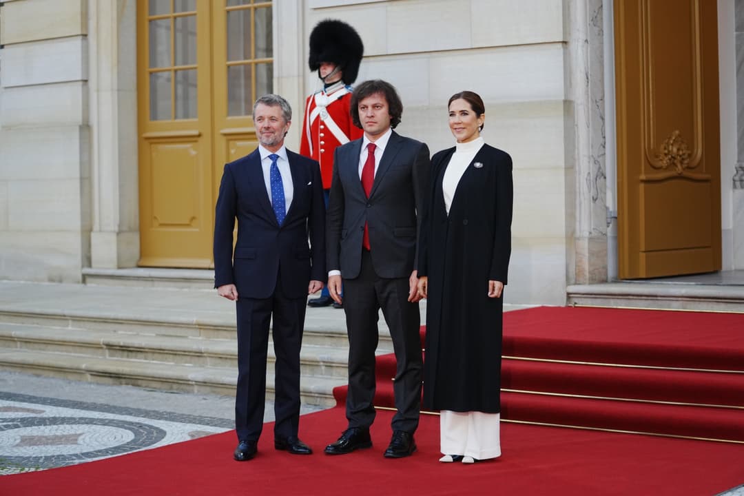 Georgian PM attends royal reception ahead of Copenhagen summit