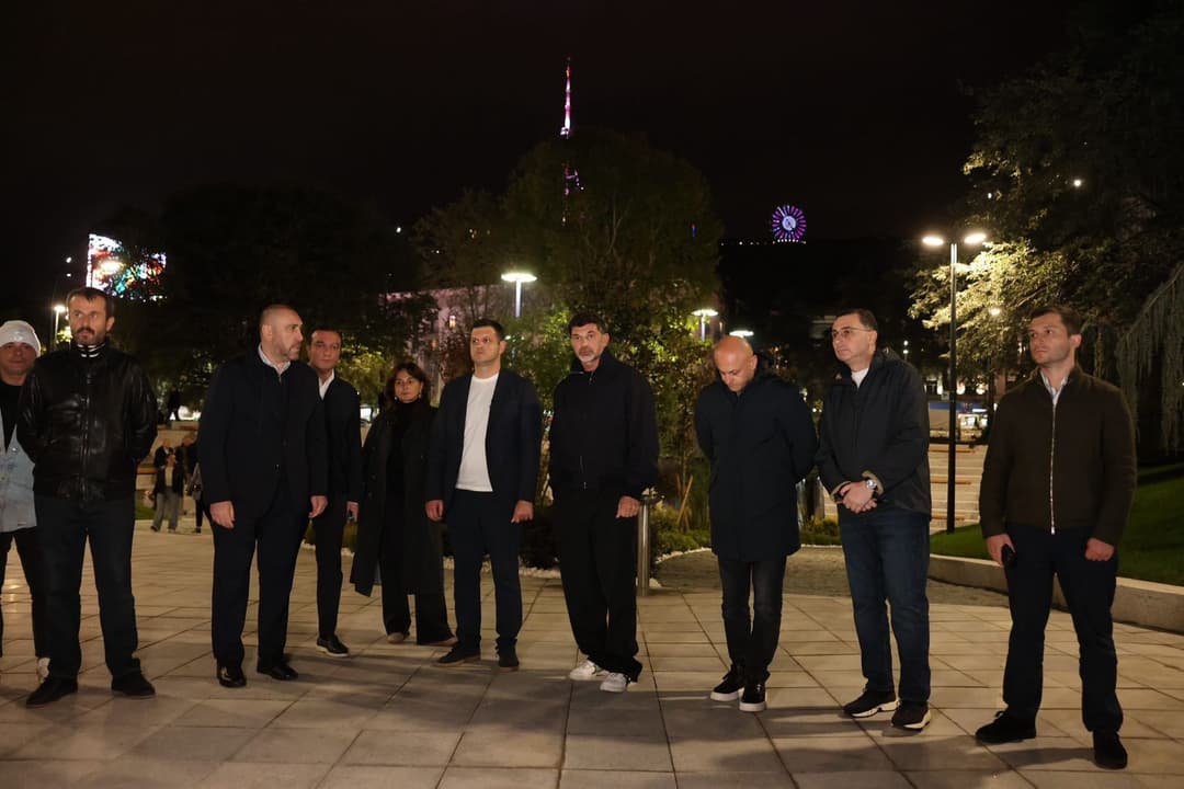 კახა კალაძე - დედაქალაქს დაუბრუნდა თავისი სიამაყე, ვერის პარკი, უკვე რეაბილიტირებული, განახლებული რეკრეაციული სივრცე ქალაქის ცენტრში