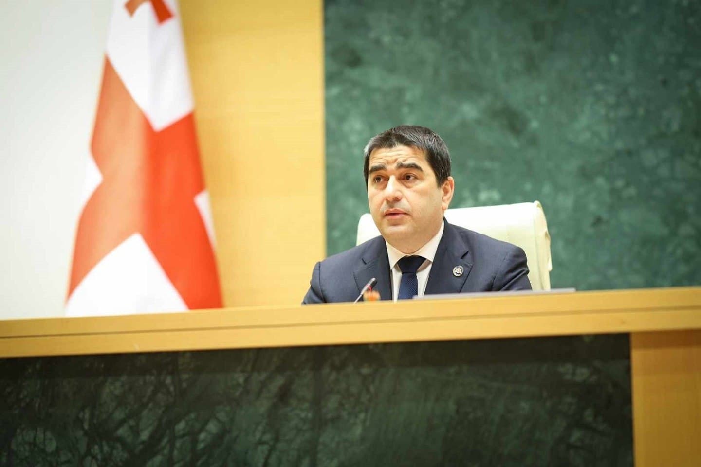 Papuashvili expressed gratitude to law enforcement agencies for preventing violence despite personal risks