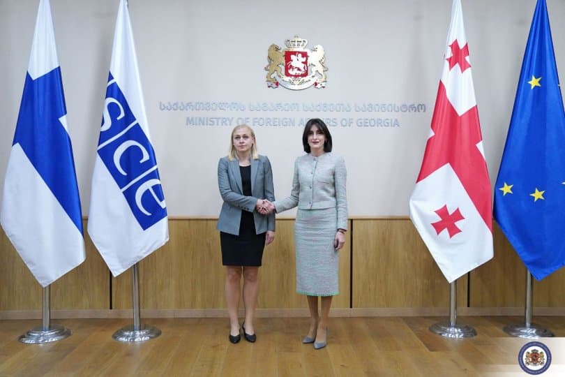 OSCE Chair Valtonen condemns arrests of opposition leaders in Georgia as ‘disproportionate legal actions’