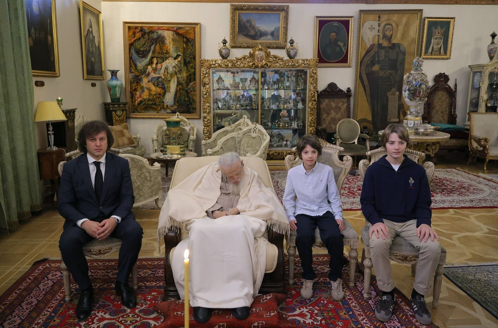 Kobakhidze praised the Patriarch’s wisdom, noting that it had strengthened both the Georgian Orthodox Church and the faith of the Georgian people