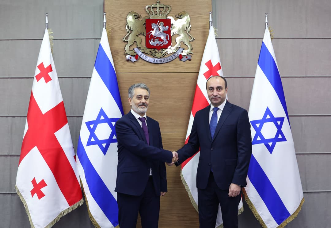 Georgian Interior Minister meets newly appointed Israeli Ambassador to discuss ties 