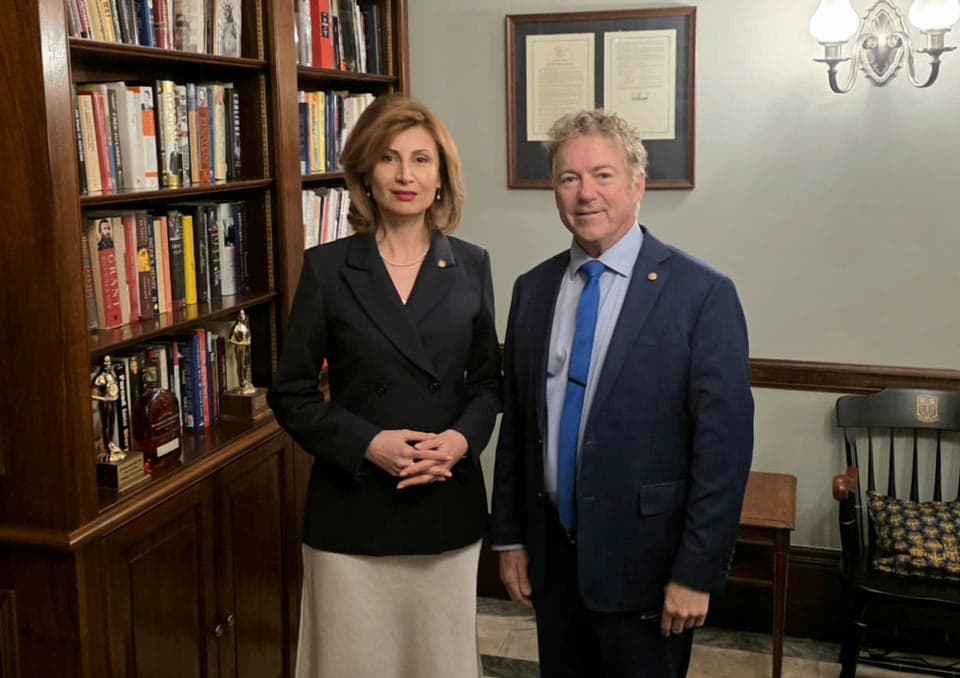 Georgia’s US Ambassador meets Senator Rand Paul to discuss bilateral ties