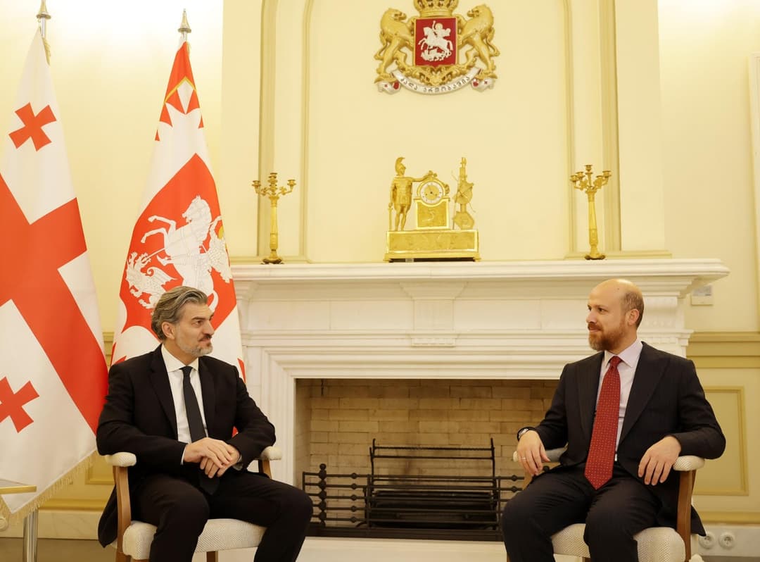 მიხეილ ყაველაშვილი მსოფლიოს ეთნოსპორტის კონფედერაციის პრეზიდენტს ბილალ ერდოღანს შეხვდა