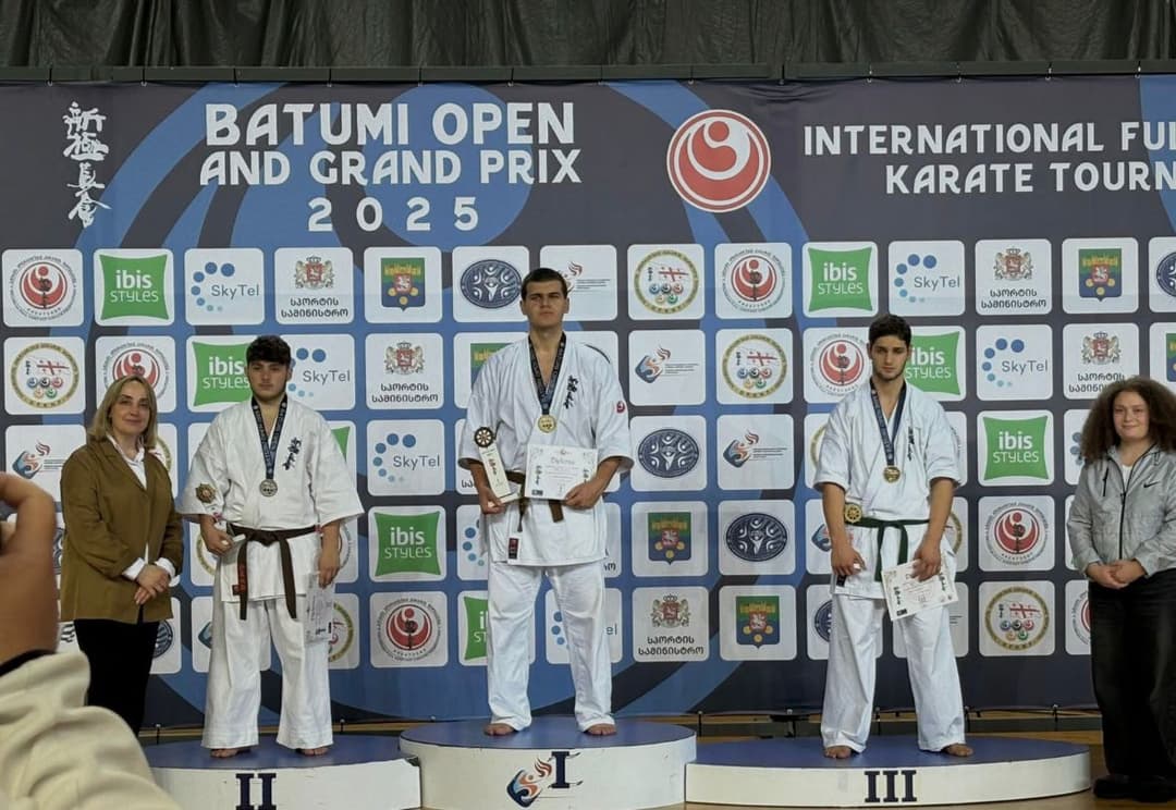 ქართველმა კარატისტებმა საერთაშორისო ტურნირი 35 მედლით დაასრულეს
