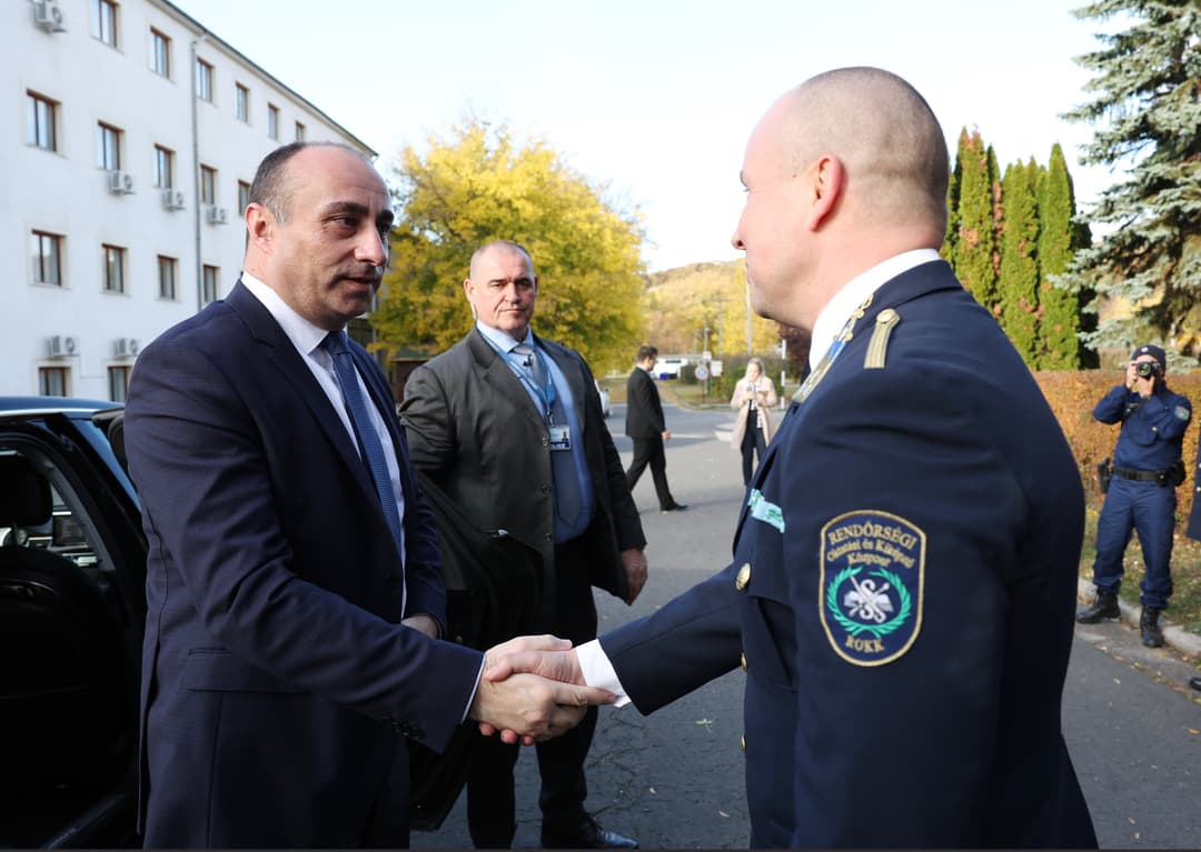 გეკა გელაძე უნგრეთის შინაგან საქმეთა სამინისტროს სტრუქტურულ ერთეულებს ეწვია