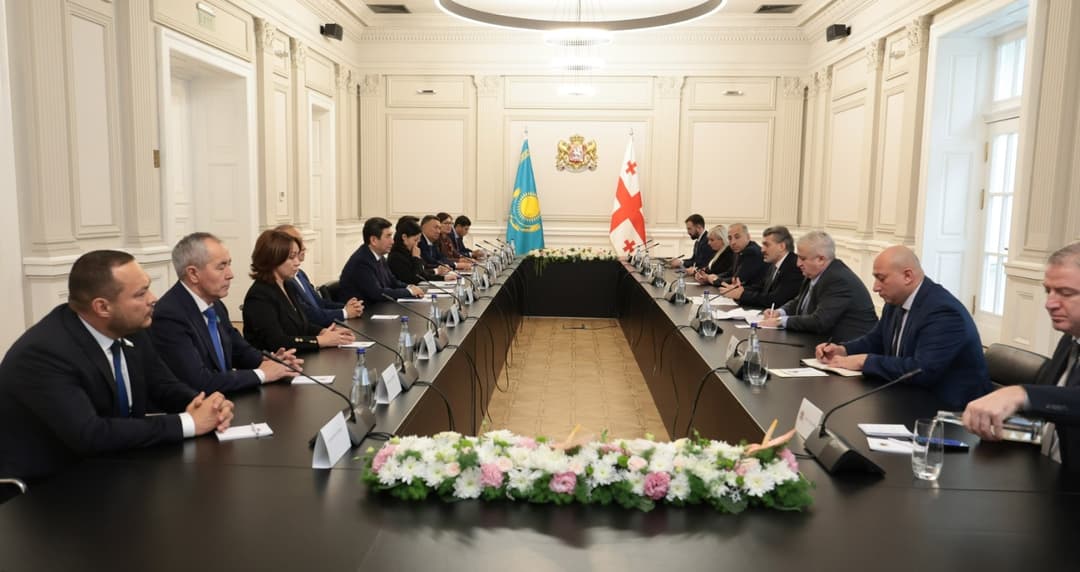 President Kavlelashvili meets Kazakh parliament chair to discuss deeper cooperation