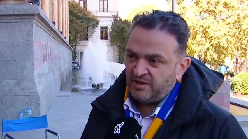 Popkhadze also confirmed that Father Dorote has offered Holy Communion to the hunger strikers, saying it would help them maintain strength and morale during the protest