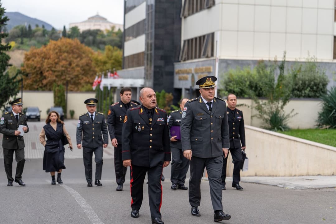 თავდაცვის ძალების სამხედრო პოლიციის დეპარტამენტმა სომხეთის თავდაცვის სამინისტროს სამხედრო პოლიციის დელეგაციას უმასპინძლა