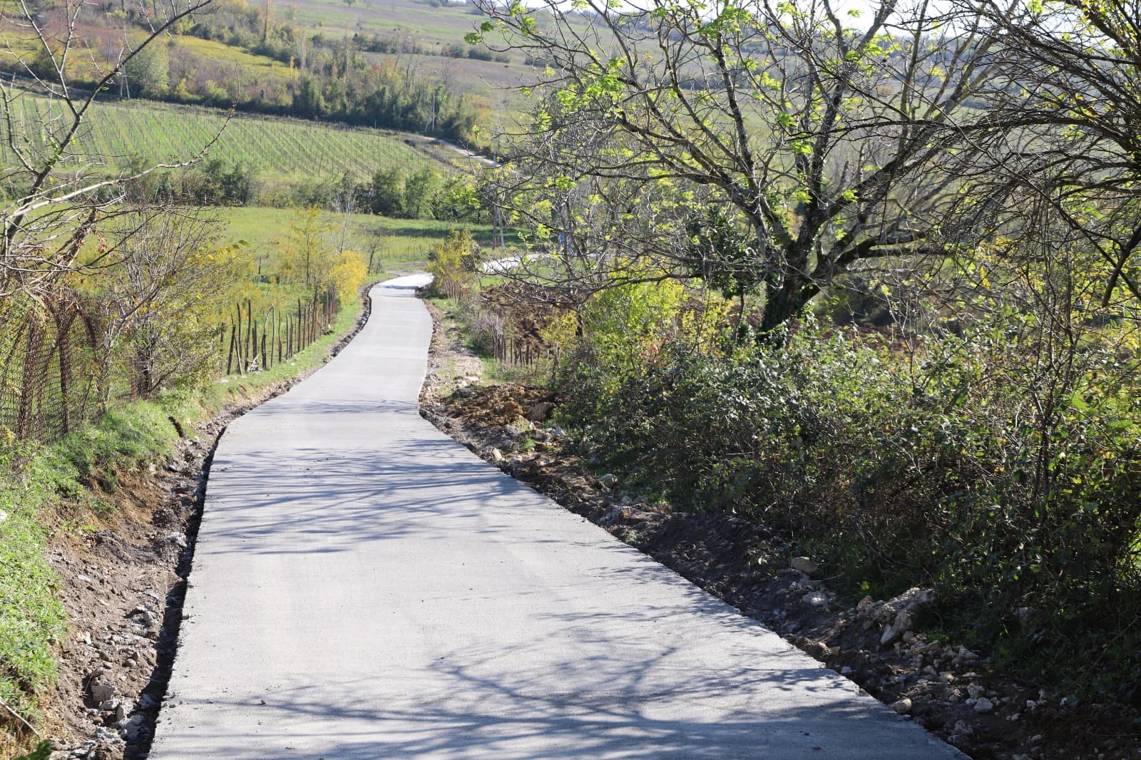 <p style="text-align: justify">თერჯოლის მუნიციპალიტეტის მერი მანუჩარ რობაქიძე საკრებულოს თავმჯდომარე სოსო ჩაფიჩაძესთან ერთად ორი ინფრასტრუქტურული პროექტის მიმდინარეობას გაეცნო.</p><p style="text-align: justify">მუნიციპალიტეტის მერიის ინფორმაციით, სოფელ ღვანკითში, ზოვრეთთან დამაკავშირებელი საავტომობილო გზის მშენებლობა აქტიურ ფაზაშია. პროექტი ხორციელდება რეგიონული განვითარების ფონდისა და ადგილობრივი ბიუჯეტის თანადაფინანსებით. სამუშაოების ფარგლებში 1,6 კმ-იან მონაკვეთზე ეწყობა არმირებული ბეტონის საფარი. პროექტის საერთო ღირებულება შეადგენს დაახლოებით 400 000 ლარს, ხოლო სამუშაოებს ასრულებს შპს „მეკა“.</p><p style="text-align: justify">ქალაქ თერჯოლაში, ჯაბიძის ქუჩაზე, სტიქიის სალიკვიდაციო ღონისძიებების ფარგლებში მიმდინარეობს საავტომობილო გზის სარეაბილიტაციო სამუშაოები. პროექტის ღირებულება შეადგენს 198 000 ლარს, რომელსაც შპს „უნივერსალ ჯორჯია“ ახორციელებს. სამუშაოების შედეგად მოეწყობა 3000 მ² არმირებული ბეტონის საფარი და სანიაღვრე სისტემა.</p><p style="text-align: justify">საგზაო ინფრასტრუქტურული პროექტების მონიტორინგში მონაწილეობდნენ ადმინისტრაციული ერთეულების მაჟორიტარი დეპუტატები და მერის წარმომადგენლები.</p>