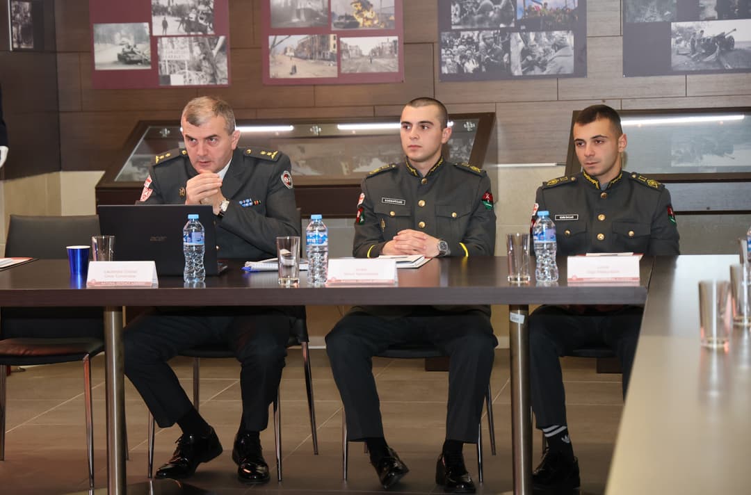 ეროვნული თავდაცვის აკადემიაში საერთაშორისო სტუდენტური კონფერენცია "თავდაცვის ინოვაციები და საერთაშორისო პარტნიორობა“ გაიმართა
