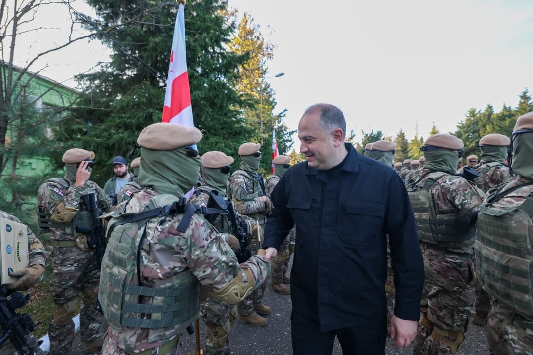 ირაკლი ჩიქოვანმა სპეციალური ოპერაციების სარდლობას 26 წლის იუბილე მიულოცა