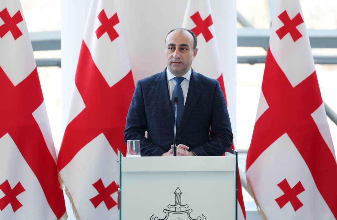 გეკა გელაძემ შინაგან საქმეთა სამინისტროს მედლებით "მამაცობისთვის" პოლიციელები დააჯილდოვა