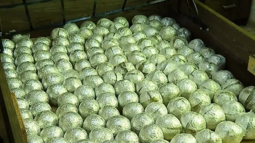 Investigators said the drugs were discovered in a specially constructed hiding place inside the suspect’s residence