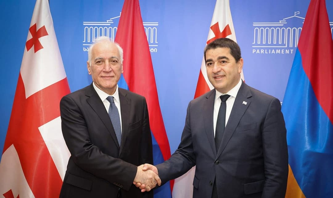 Georgian Parliament Speaker meets Armenian President to discuss regional cooperation, stability