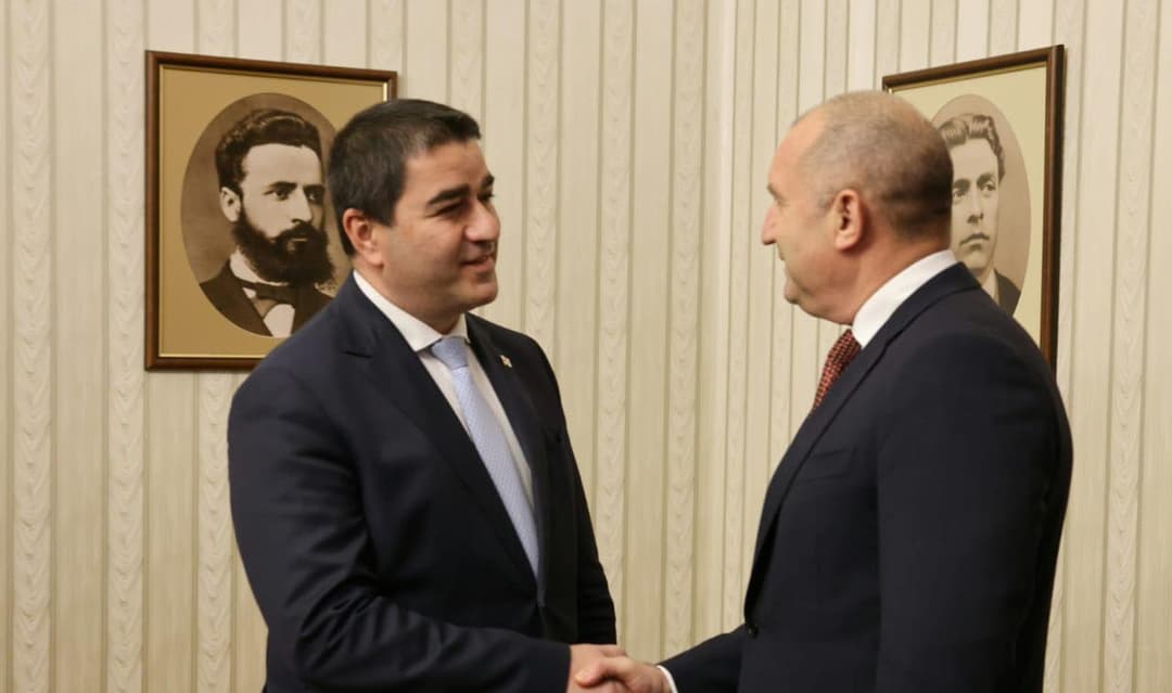 Georgian Parliament Speaker meets Bulgarian President, discusses bilateral cooperation 