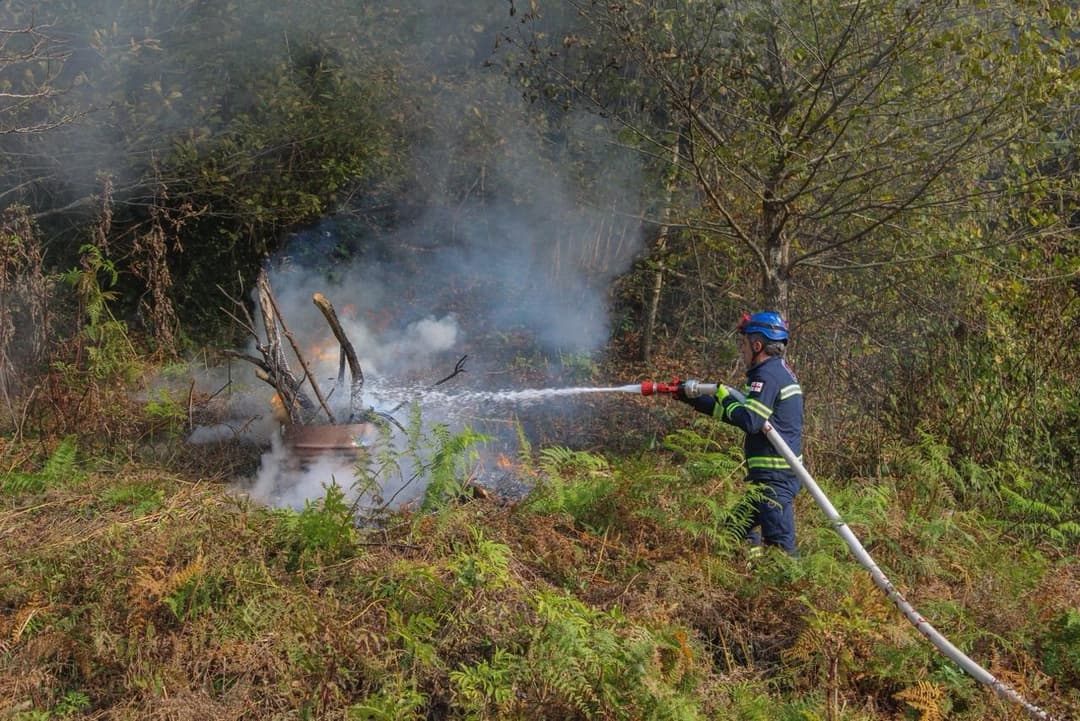 "დიდგორი 2025“-ის ფარგლებში ჩოხატაურში ხანძარზე რეაგირებისა და რეიდის იმიტირებული სწავლება გაიმართა