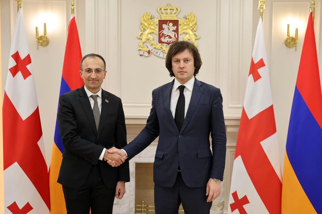 PM Kobakhidze meets Armenian minister to discuss labour, social cooperation