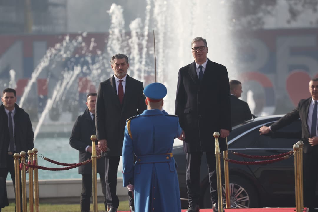 Georgian President Kavelashvili begins official visit to Serbia