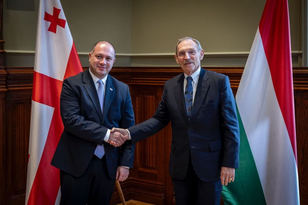 Georgian Education Minister holds talks with Hungary’s Interior Minister in Budapest