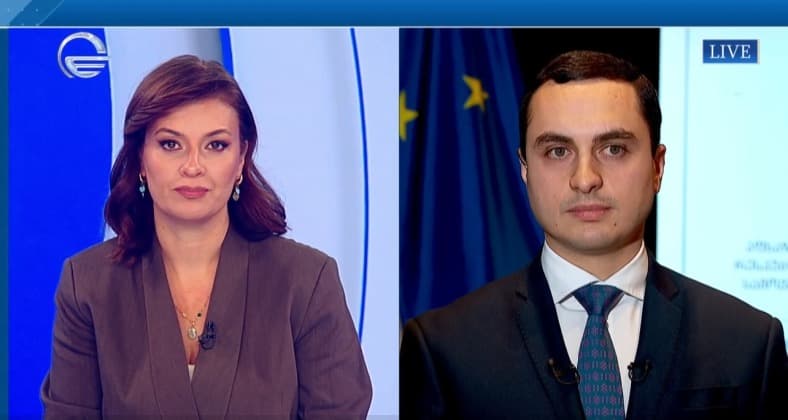 გიორგი ჯინჭარაძე გადაცემაში "დღის ქრონიკა"