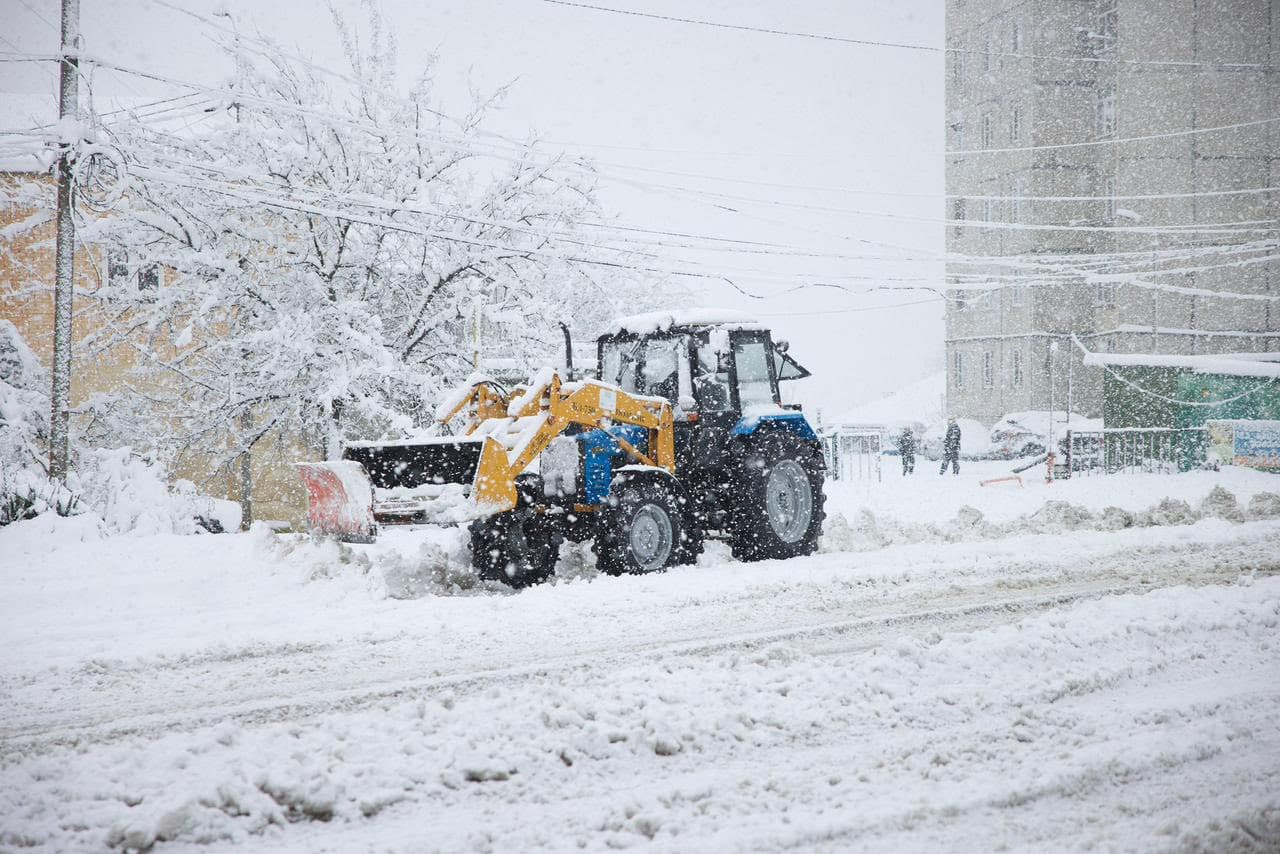 Officials say intense snowfall and heavy precipitation have caused temporary disruptions to urban infrastructure
